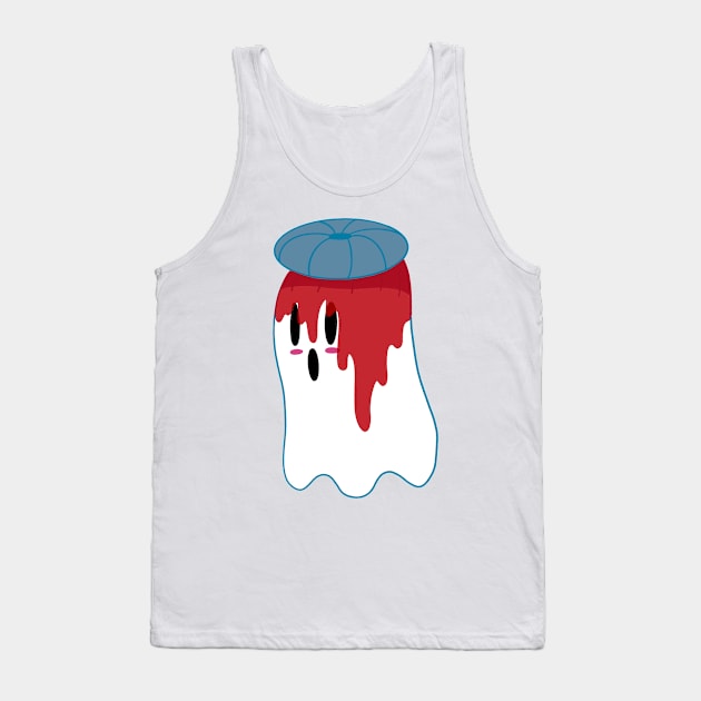 Little Ghost Gory Tank Top by nathalieaynie